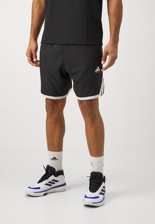 adidas Performance CRAZYLITE - Sports shorts - black white