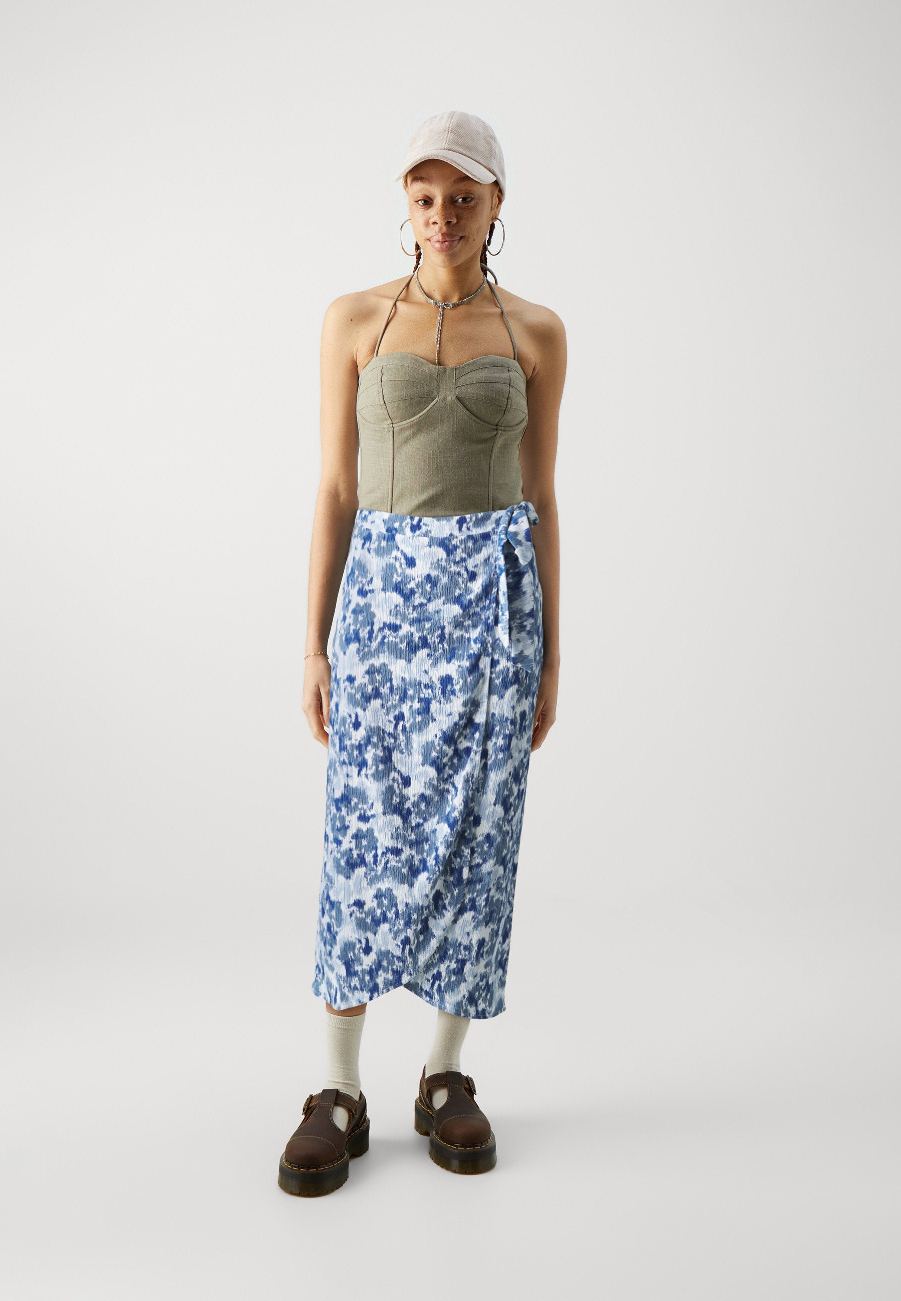 VILA VIPEFFI LIRA MIDI WRAP SKIRT
