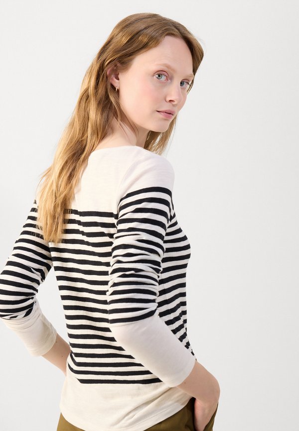 Marc O'Polo LONG SLEEVE BOAT NECK STRIPED