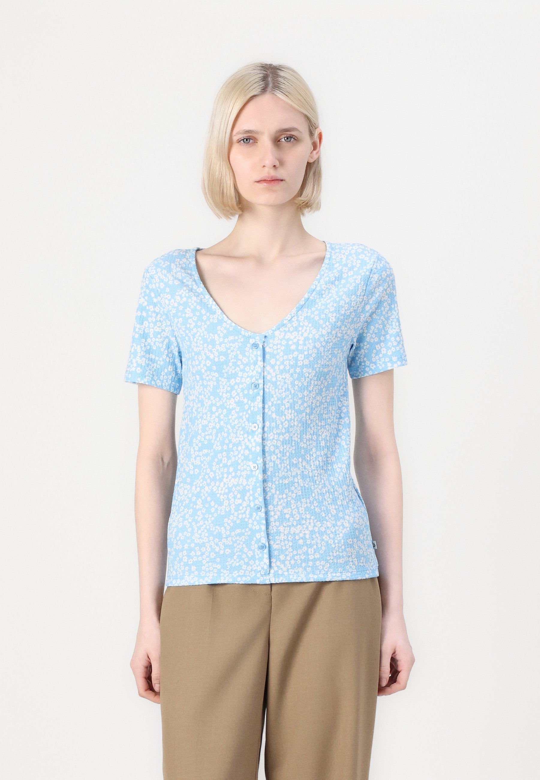 TOM TAILOR DENIM PRINTED BUTTON