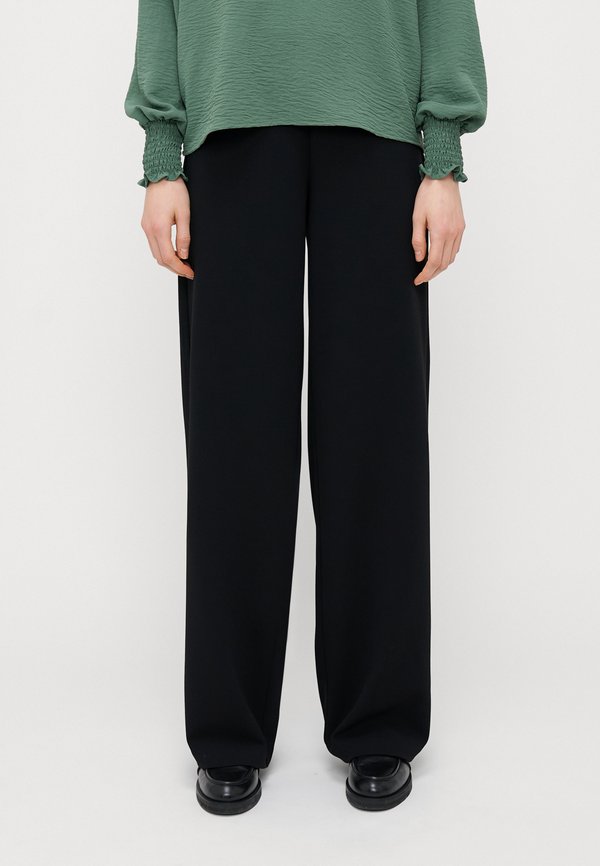 Vero Moda Tall VMBERLIN ZAMIRA WIDE  - Trousers - black