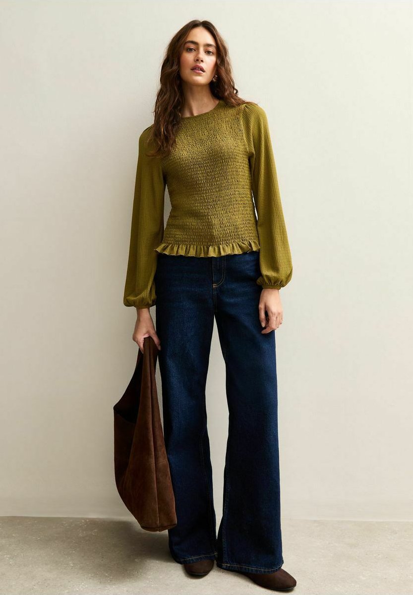 New Look SHIRRED LONG SLEEVE