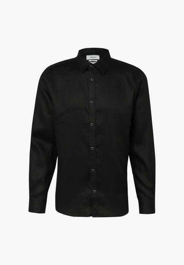 s.Oliver HEMD - Shirt - schwarz