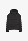 Calvin Klein HOODED PUFFER - Light jacket - black