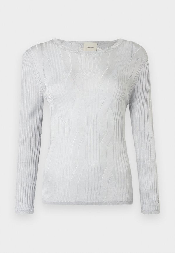 Calvin Klein SHINY CREWNECK SWEATER