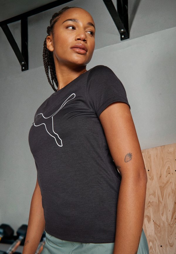 Puma Sports T-shirt - black heather