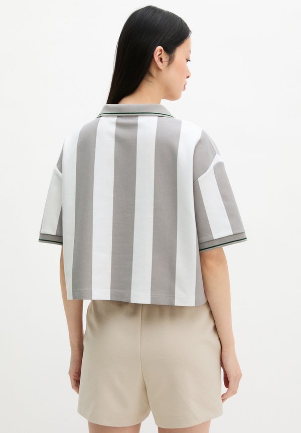 Marc O'Polo MOP CLUB '67 FOOTBALL TRIKOT SHIRT, CROPPED, STRIPED