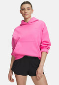 Under Armour ICON FLEECE - Hoodie - pink frenzy