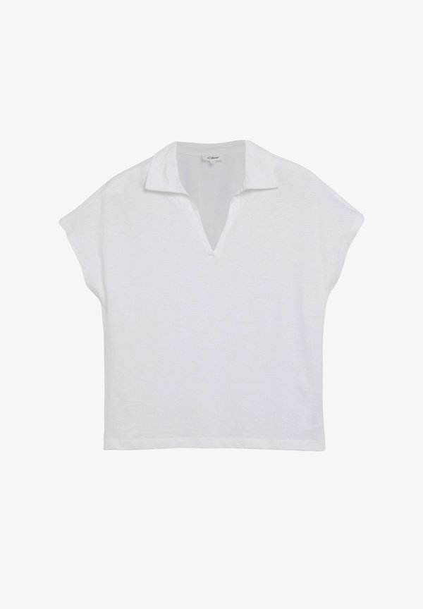 s.Oliver POLO-SHIRT - Polo shirt - weiß