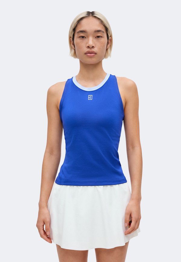 Nike Performance TANK - Top - old royal/white