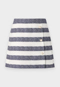 kate spade new york SAILOR STRIPE PLEATED SKIRT