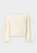 VILA Knitted Boatneck