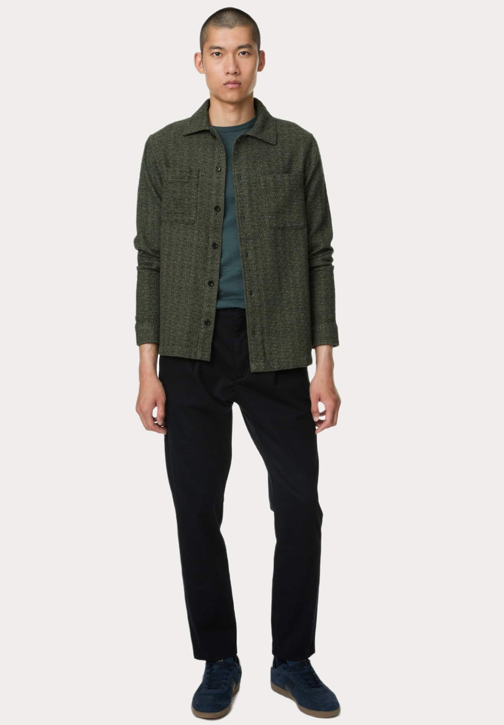 Marks & Spencer PURE COTTON TEXTURED OVER SHIRT