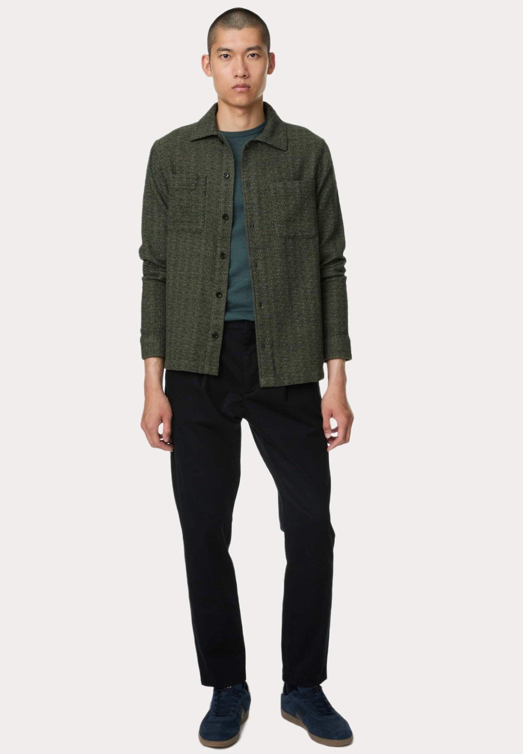 Marks & Spencer PURE COTTON TEXTURED OVER SHIRT