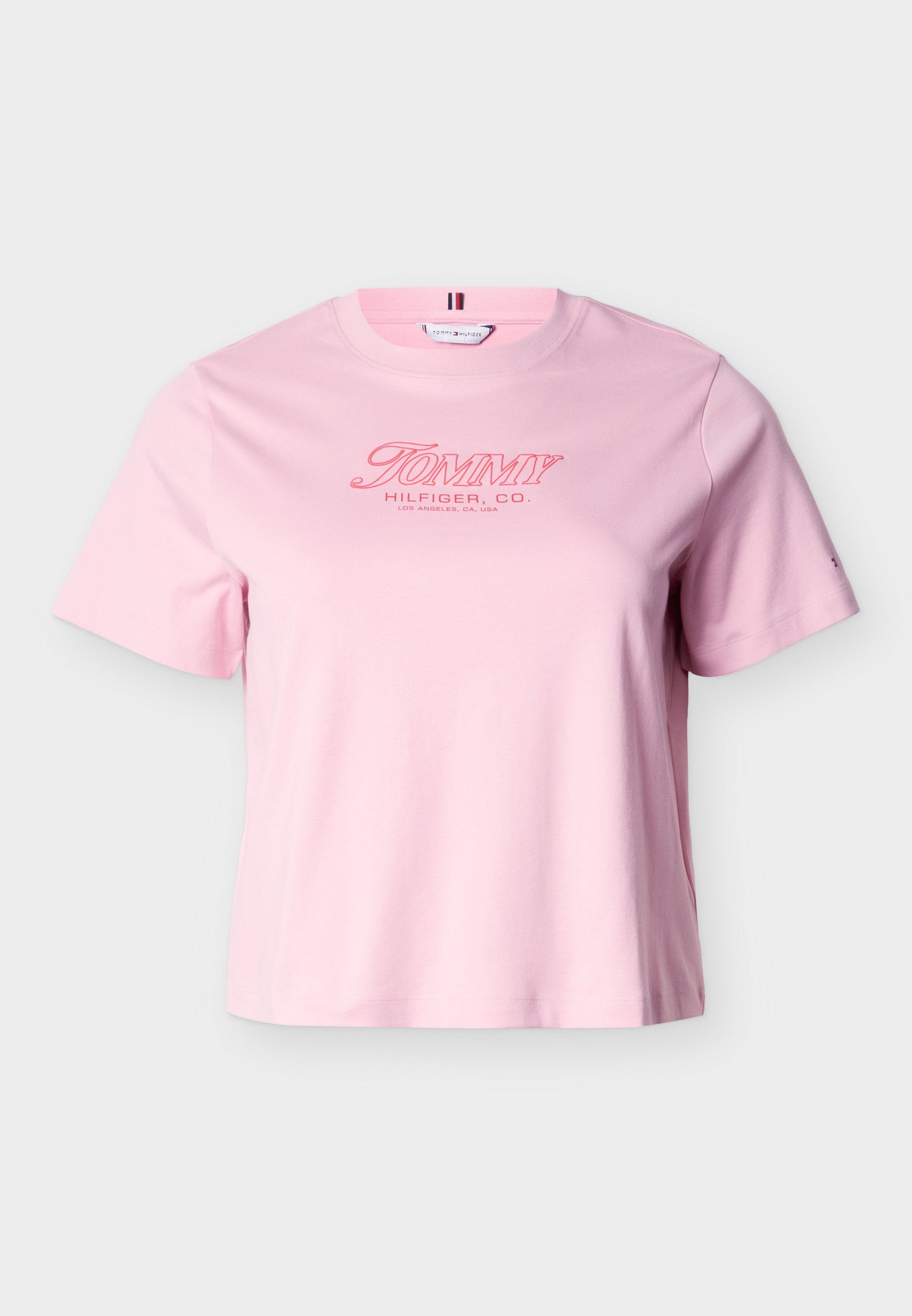 CURVE GRAPHIC INTERLOCK KNIT T-SHIRT Media 1