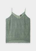 Vero Moda Curve VMCHONEY SINGLET - Blouse - laurel wreath