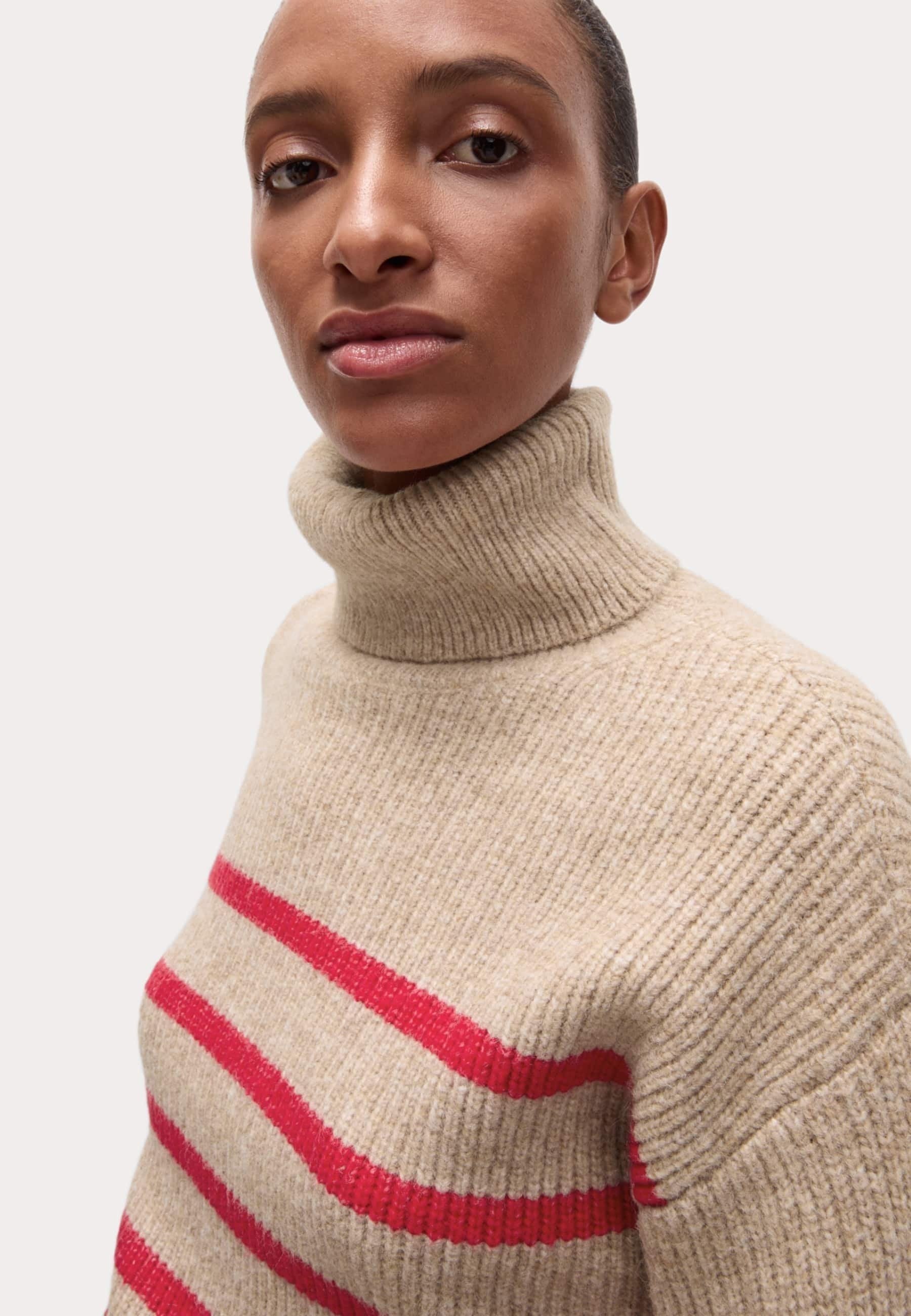 Marks & Spencer ROLL NECK STRIPE