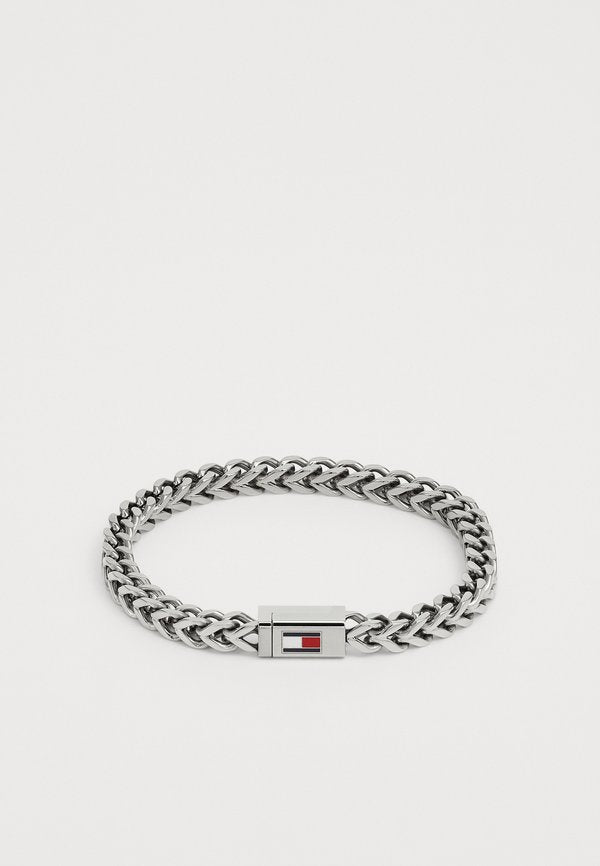 Tommy Hilfiger BRAIDED - Bracelet - silver-coloured