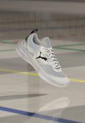 Puma VARION 3 UNISEX - Volleyball shoes - puma white puma aged silver-coloured