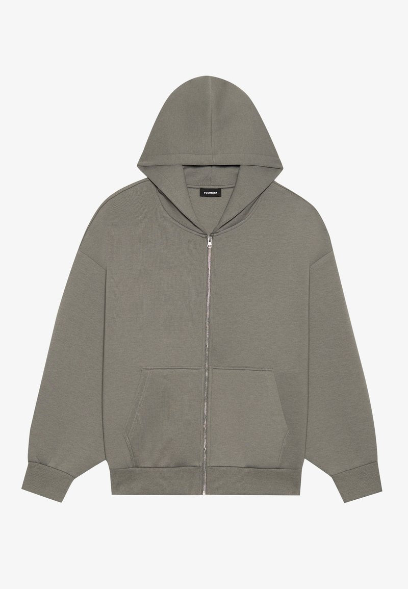 UNISEX SCUBA RELAXED FIT ZIP-UP HOODIE Media 1