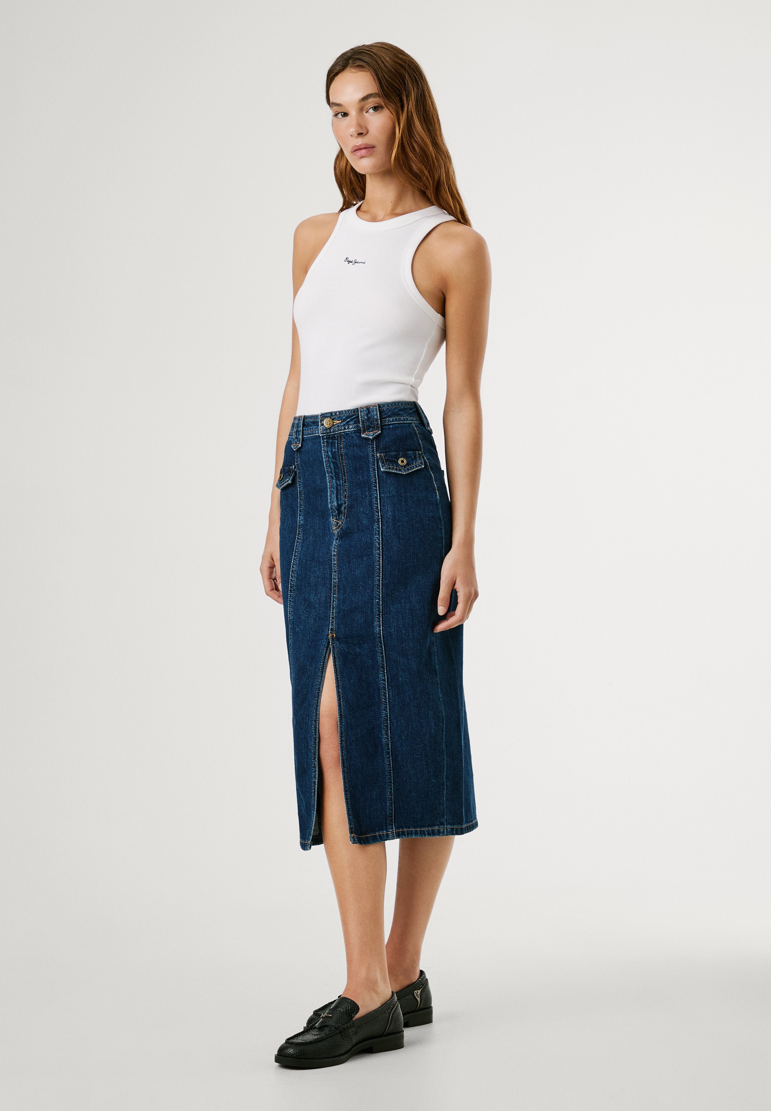 Pepe Jeans MIDI SKIRT