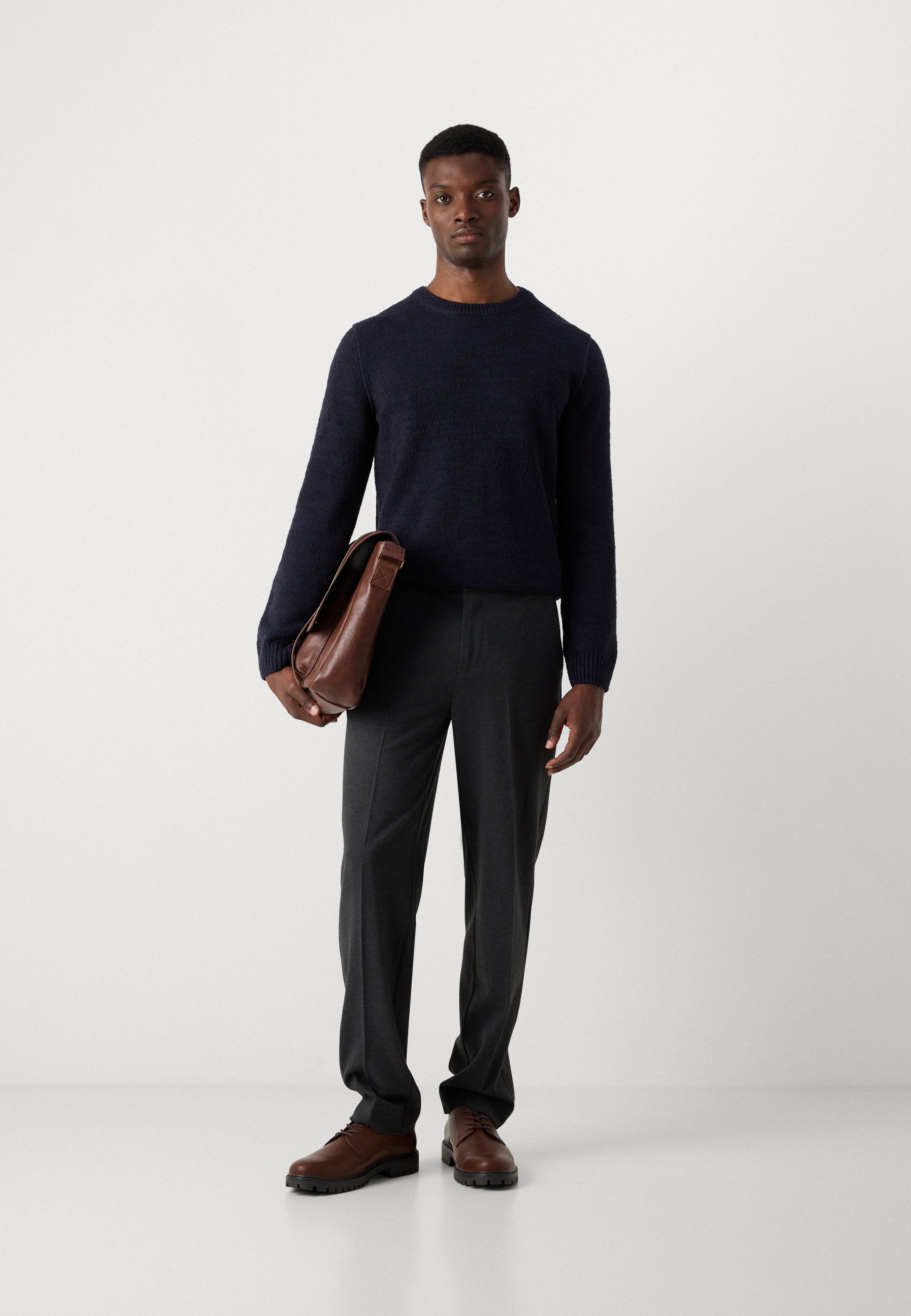 BRUSHED MELANGE PANT Media 6