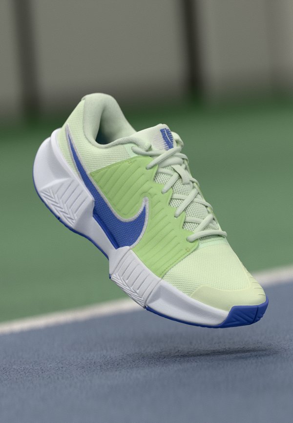 Nike Performance GP CHALLENGE PRO - Multicourt tennis shoes - volt tint/sapphire/lab green/white