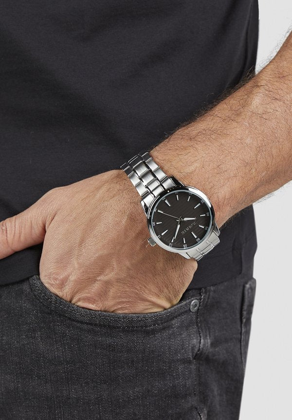 s.Oliver CORE ROUND - Watch - silber