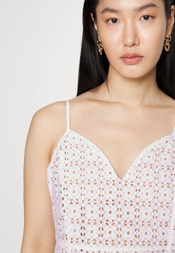 MICHAEL Michael Kors EYELET MIDI