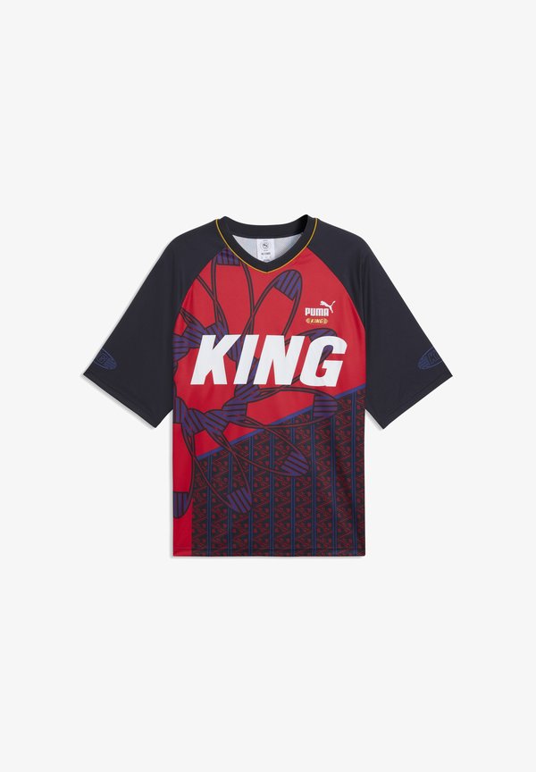 Puma KING RELAXED EXTRAVAGANZA - Print T-shirt - new navy