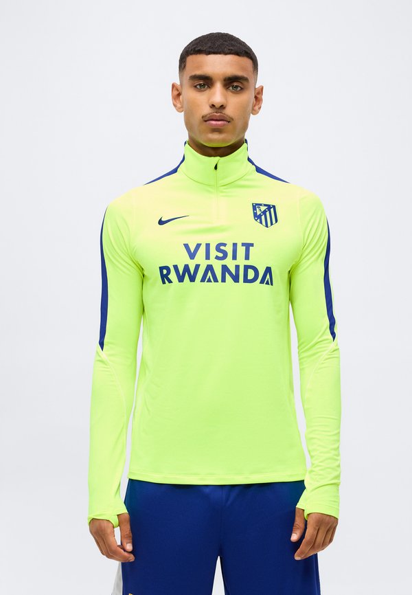Nike Performance ATM DRILL - Club wear - volt/deep royal blue