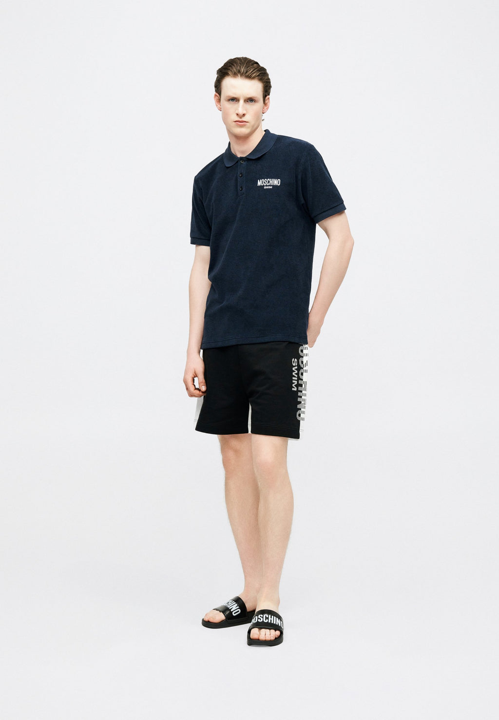 MOSCHINO SWIM SAFARI MANICA CORTA