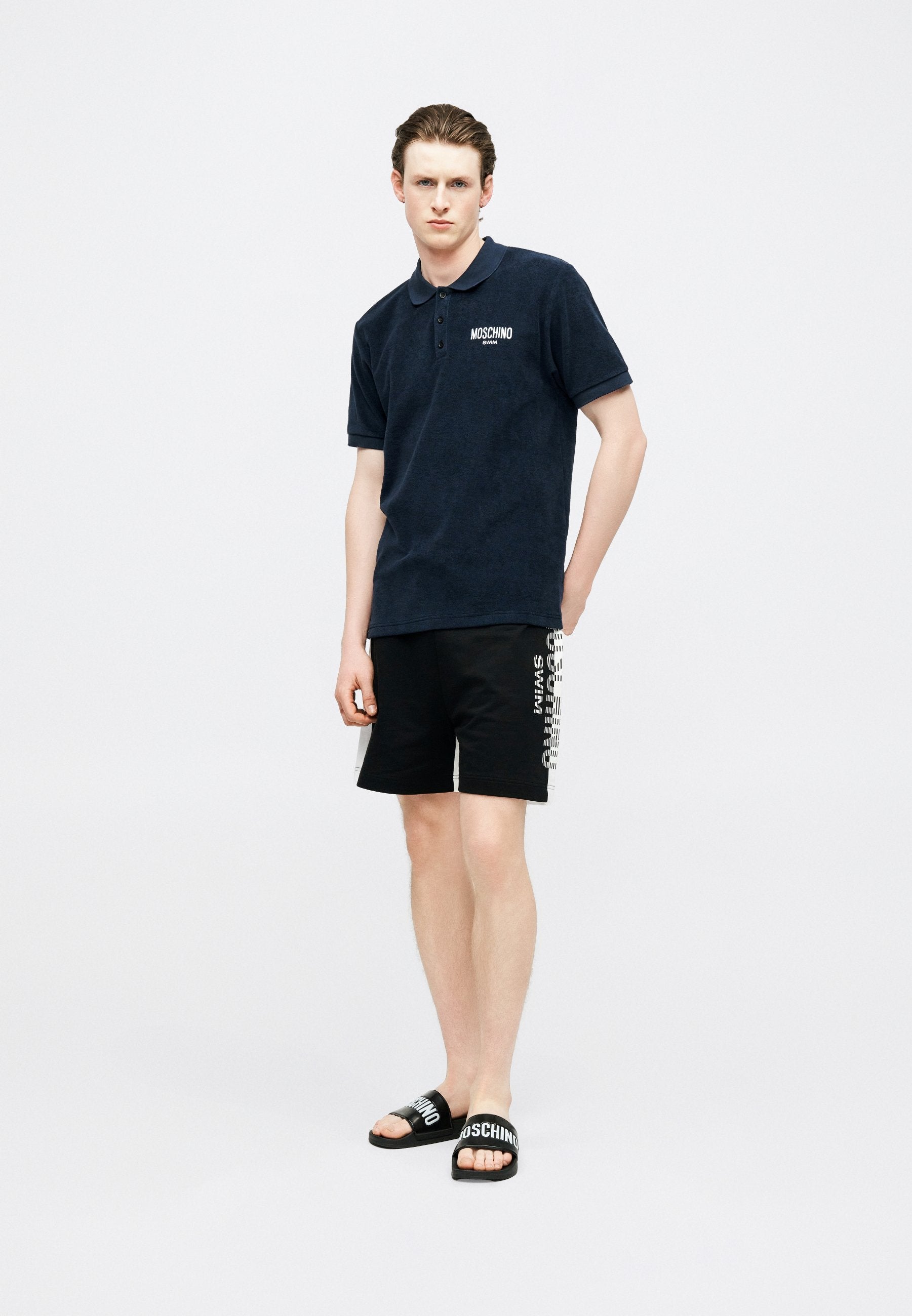 MOSCHINO SWIM SAFARI MANICA CORTA