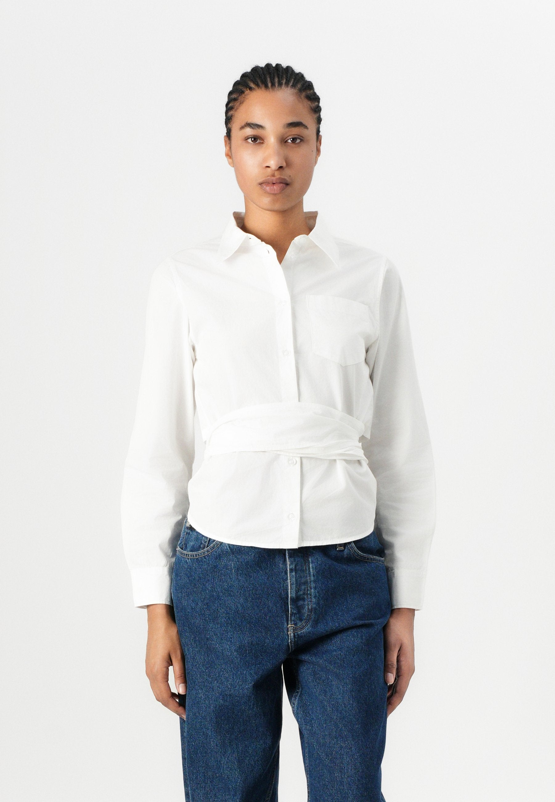 BLANCHE DIBELLA TIE SHIRT