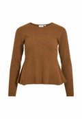 VILA Knitted VIMABLE Peplum