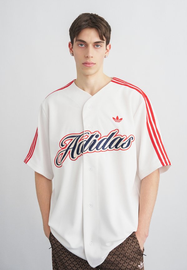 adidas Originals Shirt - white/better scarlet