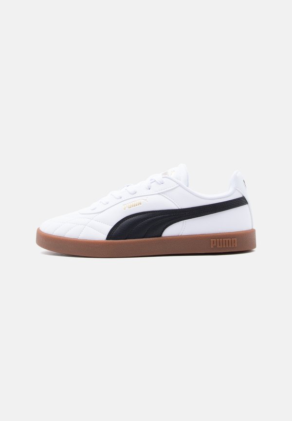Puma CLUB II INDOOR UNISEX - Trainers - white/black