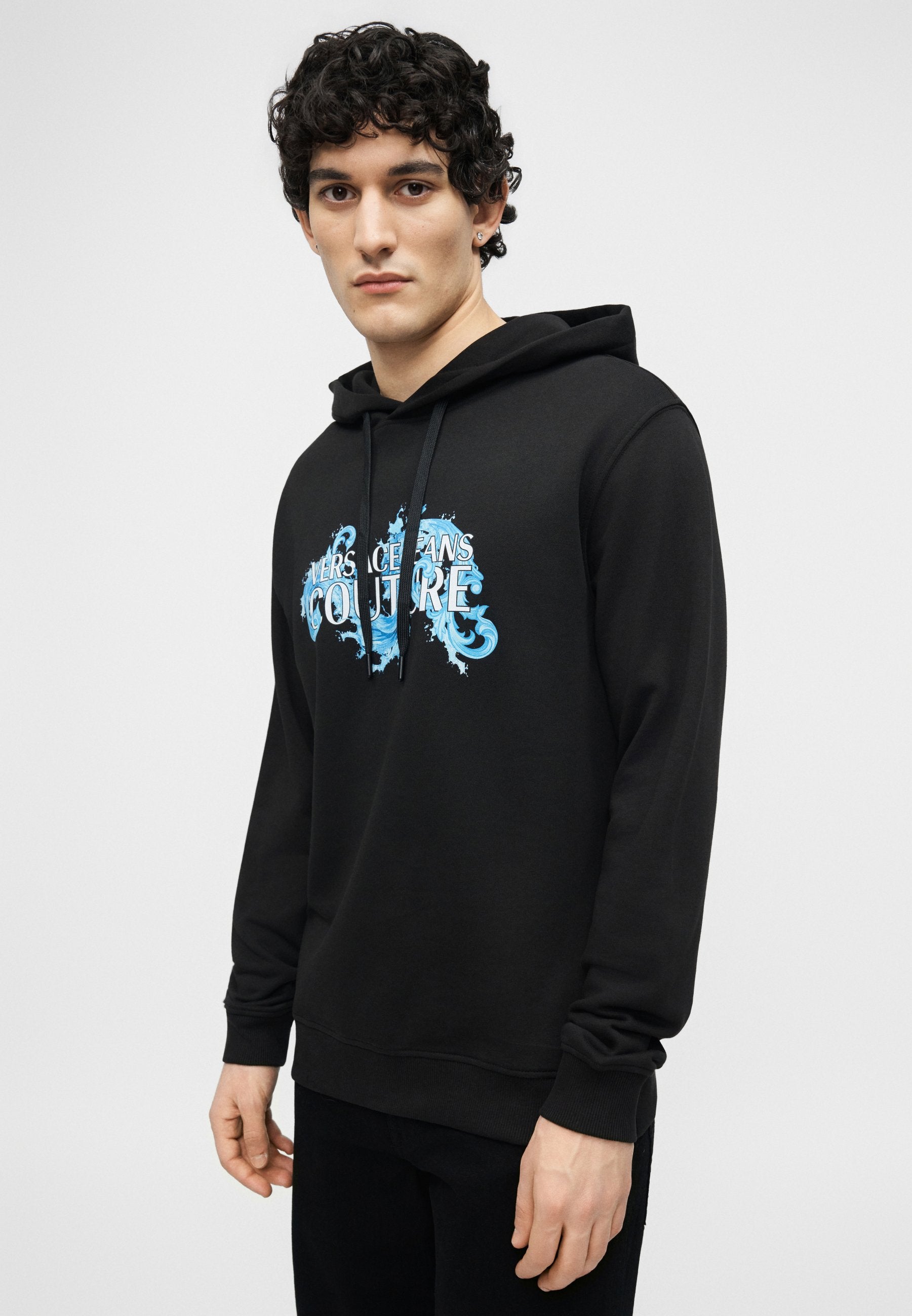 Versace Jeans Couture HOODIE BAROQUE WAVE