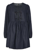 Pieces PCASTA O NECK TIE DRESS