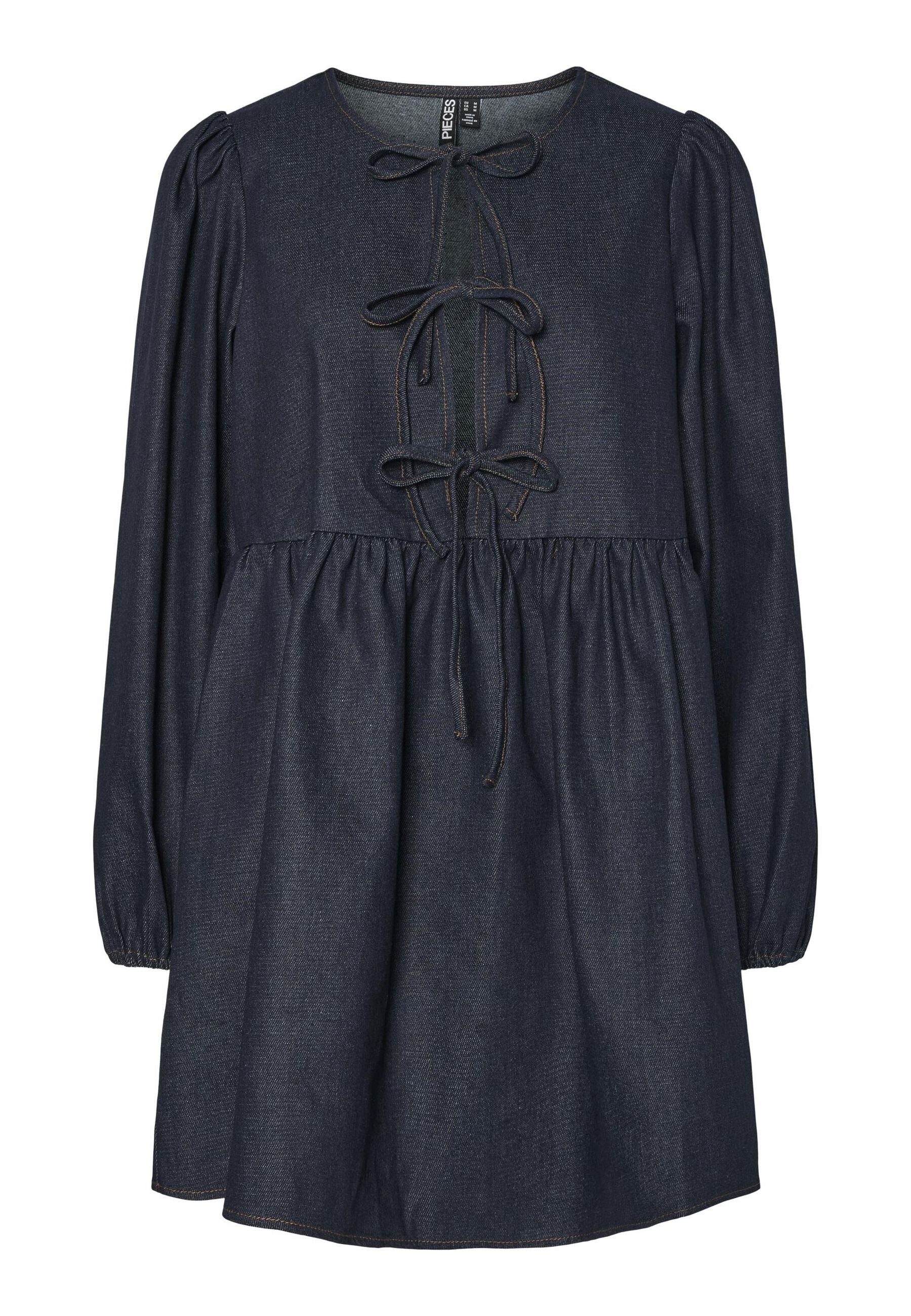 Pieces PCASTA O NECK TIE DRESS