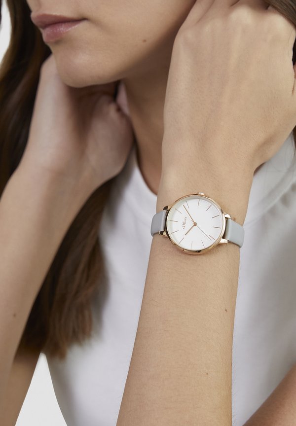 s.Oliver LOVELY TIME - Watch - grau