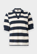 Vero Moda VMELLY  - Polo shirt - navy blazer/birch