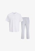 Jack & Jones Loungewear set Loungewear set - Pyjama set - bright white
