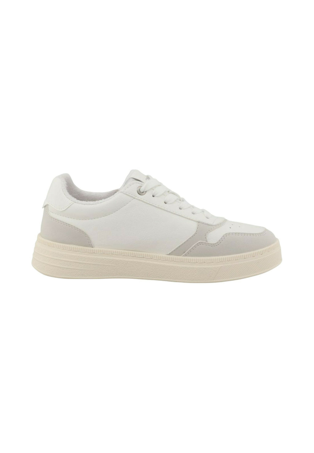 Mustang DAMEN LOW SNEAKER LOW TOP 26M0592002 WEISS 00170 WHITE-SILVER