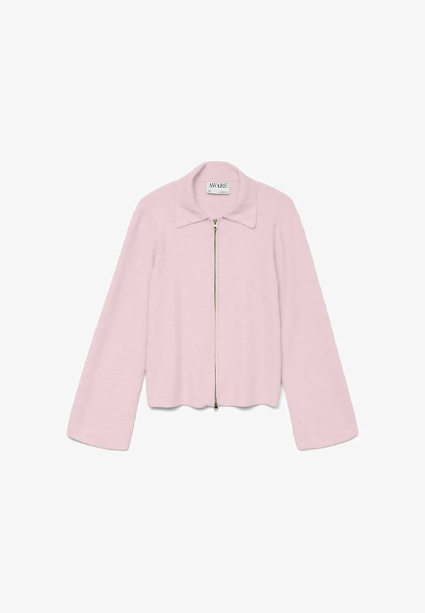 Vero Moda AWHANNA KNIT CARDIGAN - Cardigan - primrose pink