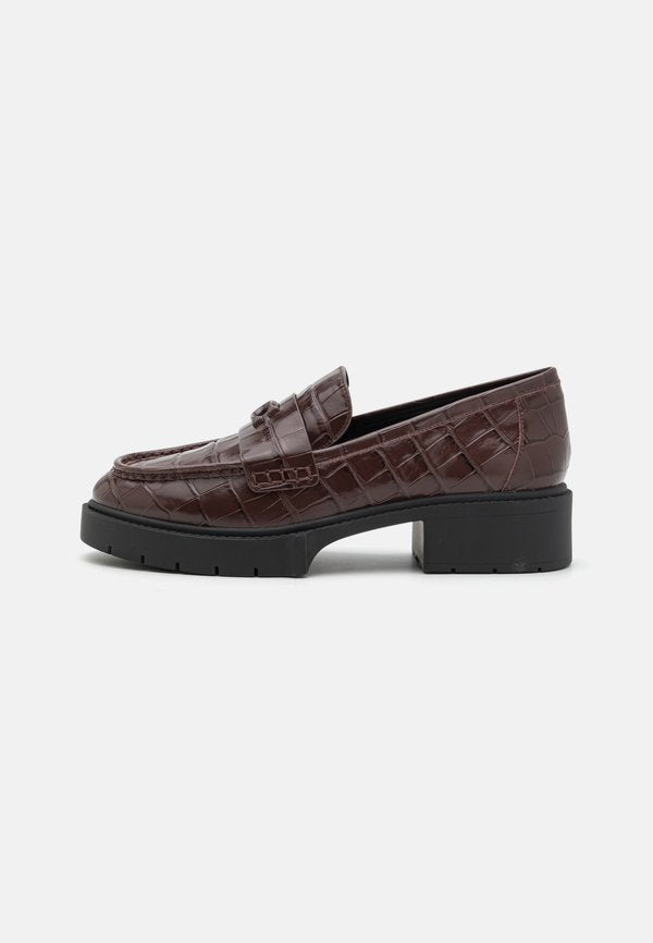 COACH EMBOSSED CROC LOAFER