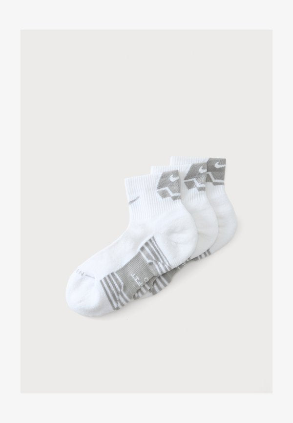 Nike Performance UNISEX 3 PACK - Sports socks - white/grey