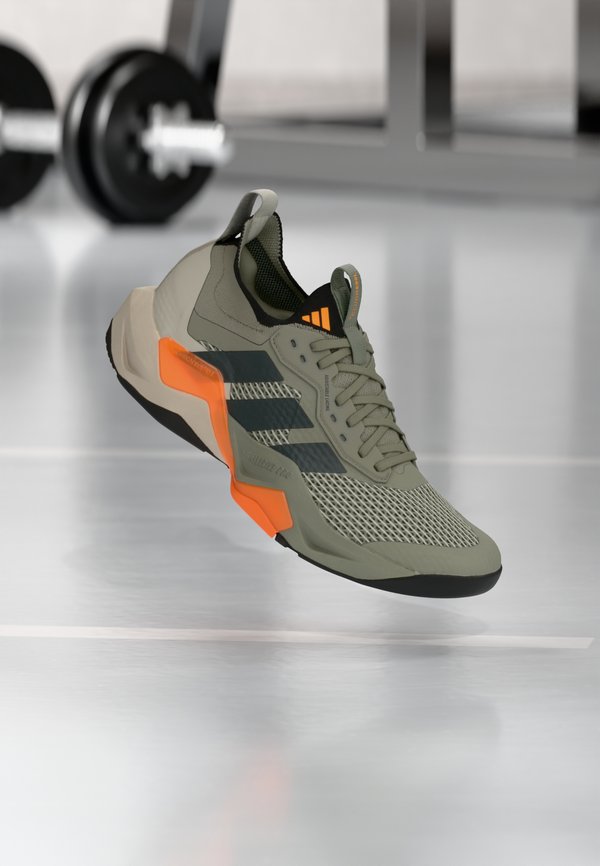 adidas Performance RAPIDMOVE ADV 2 - Training shoe - silver-coloured pebble/grey six