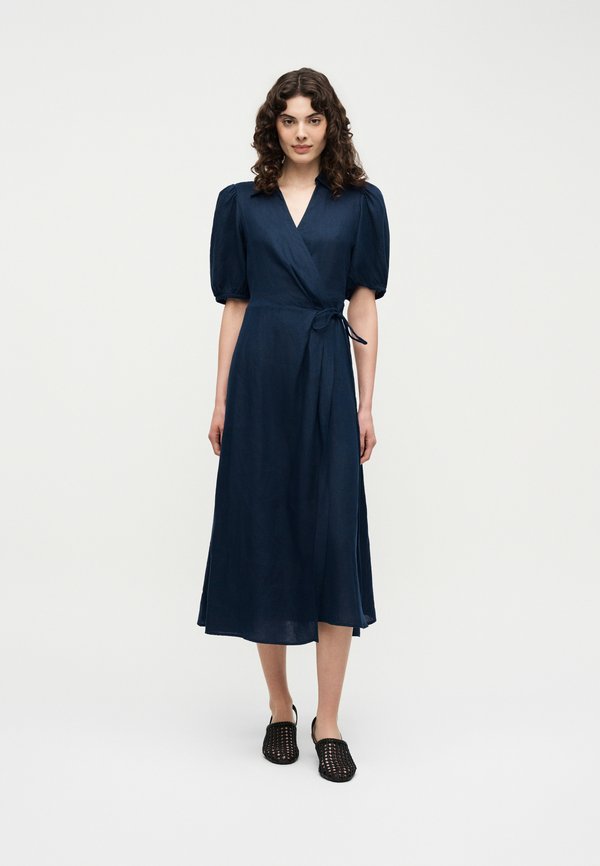 Tommy Hilfiger WRAP - Day dress - dark night navy
