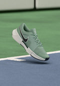 Nike Performance GP CHALLENGE  - Multicourt tennis shoes - steam/black/light silver-coloured/white
